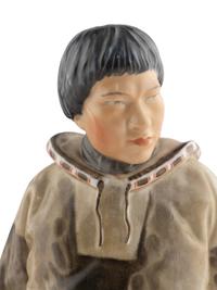 Four Carl-Martin Hansen Royal Copenhagen Porcelain Figures