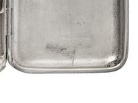 Two Russian Silver Cigarette Cases