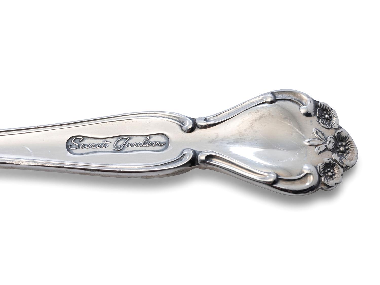 An American Silver Flatware Service