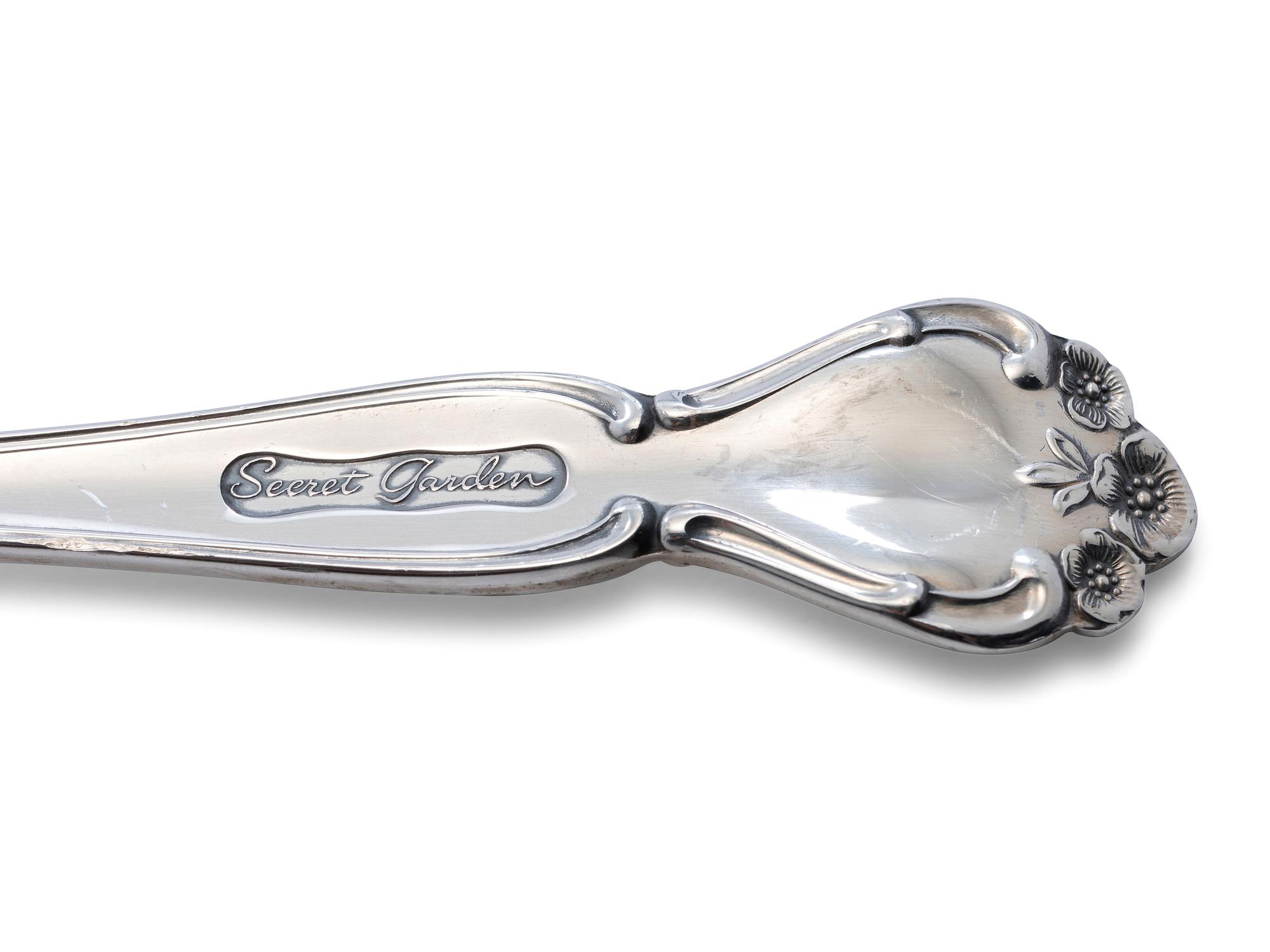 An American Silver Flatware Service