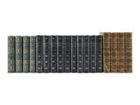 [BINDINGS] -- [BIOGRAPHY] -- [LITERATURE]. A group of 3 works related to biography and literature, comprising: