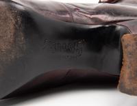 Collection of Footwear; Four Pairs of Boots, Two Pairs of Spats, 19th and Early 20th Century