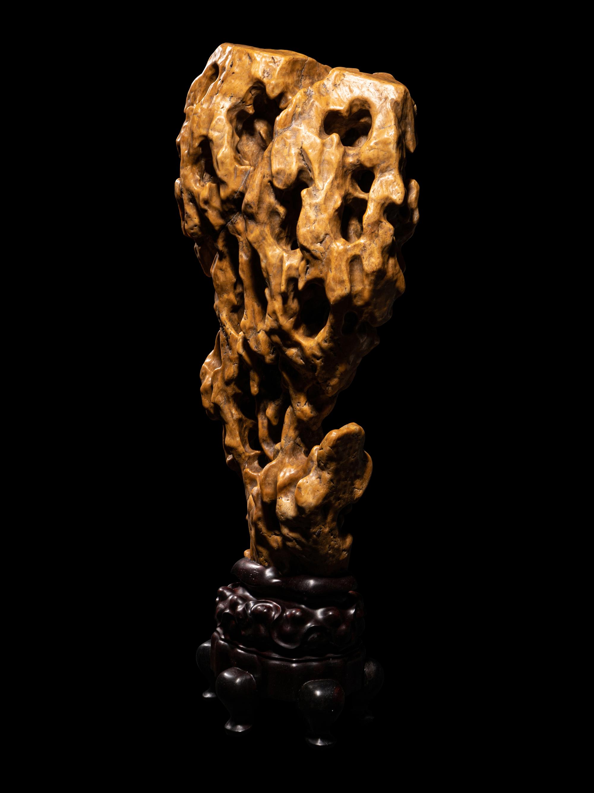 A Chinese Taihu Scholar's Rock