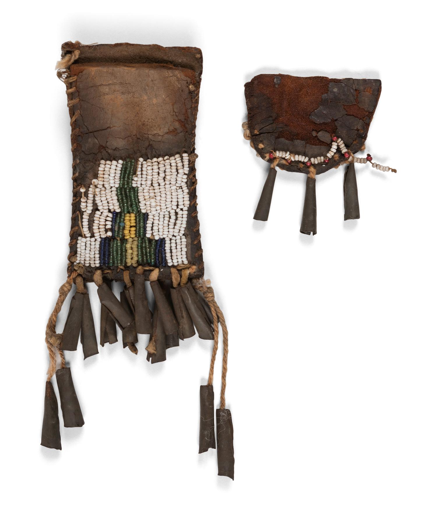 Cheyenne Beaded Strike-a-Light Bag