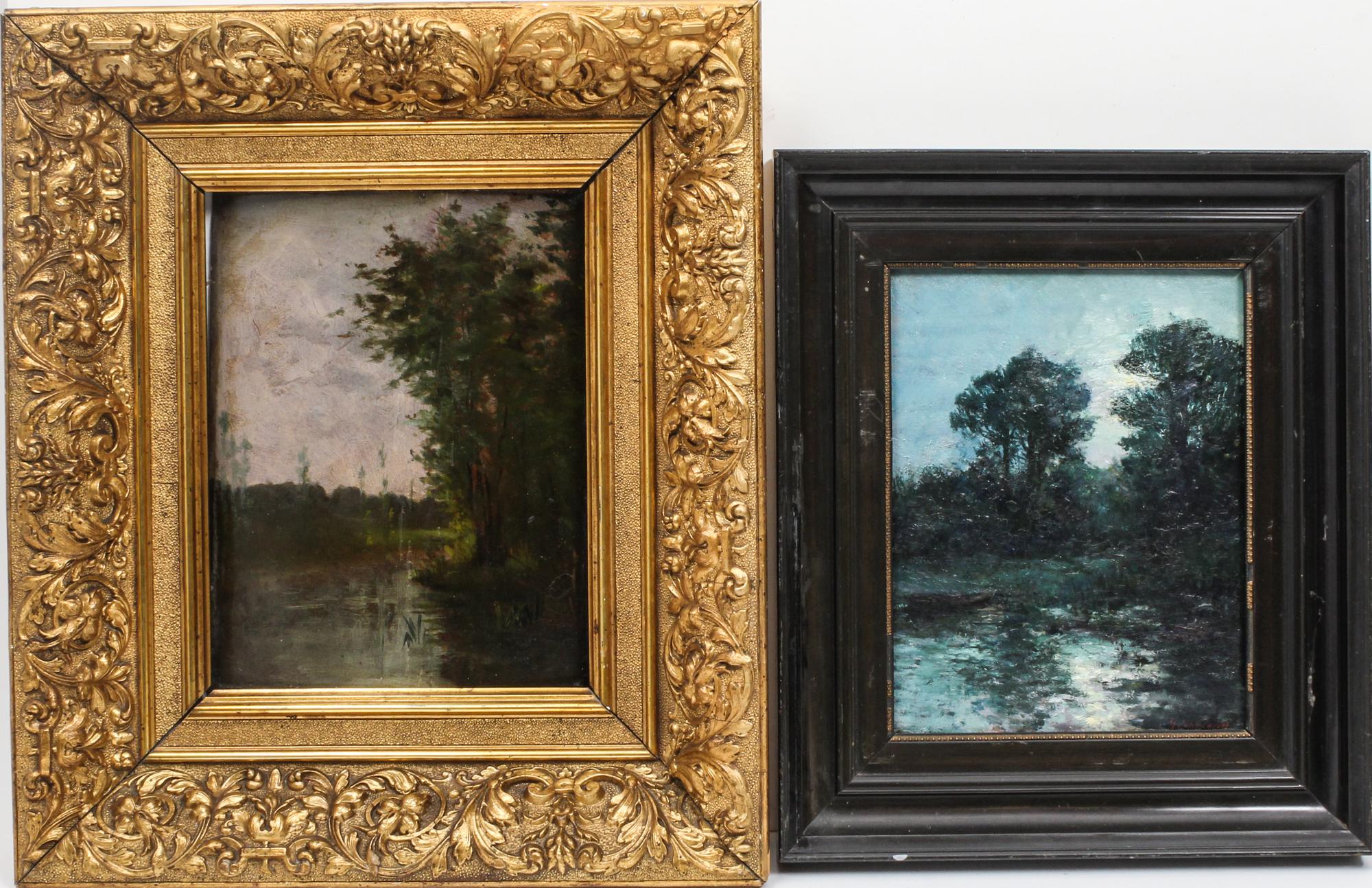 Artist Unknown, (19th/20th century), Forest Landscapes (two works)