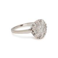 WHITE GOLD AND DIAMOND RING