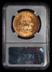 A 1900 Liberty Head $20 Gold Coin (NGC MS63)