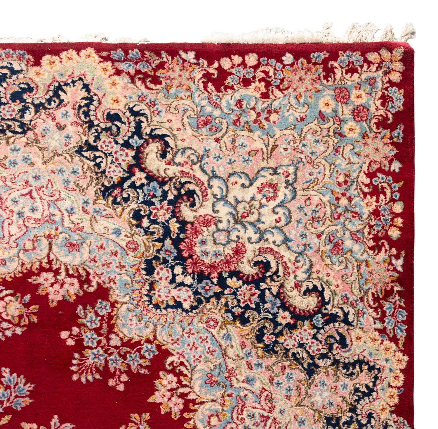 A Kirman Wool Rug