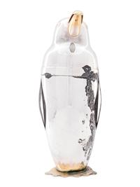 A Napier Silver-Plate Penguin Form Cocktail Shaker