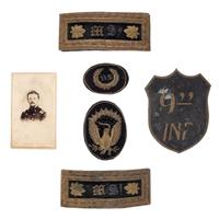 Surgeon Emil Guelich, 9th Illinois Volunteer Infantry. Archive comprising insignia, photographs, and personal items.