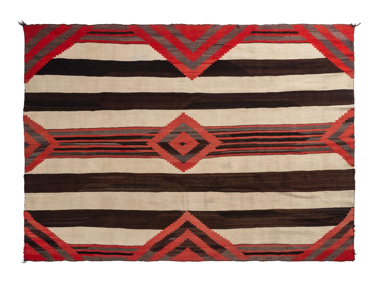 Navajo Third Phase Pattern Blanket / Rug