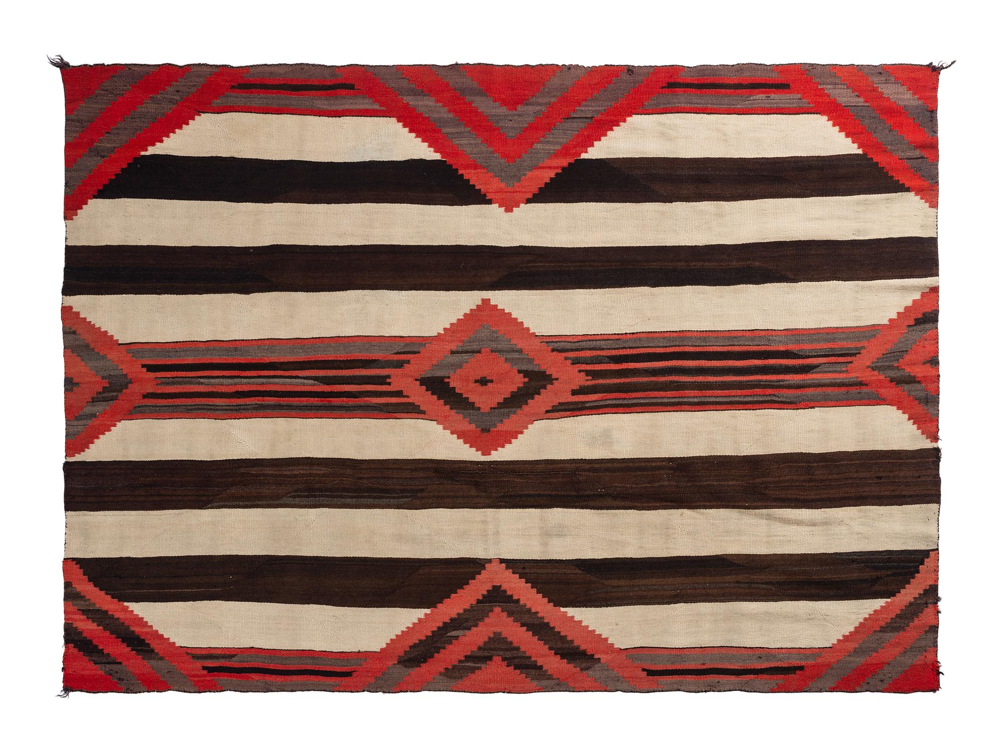 Navajo Third Phase Pattern Blanket / Rug