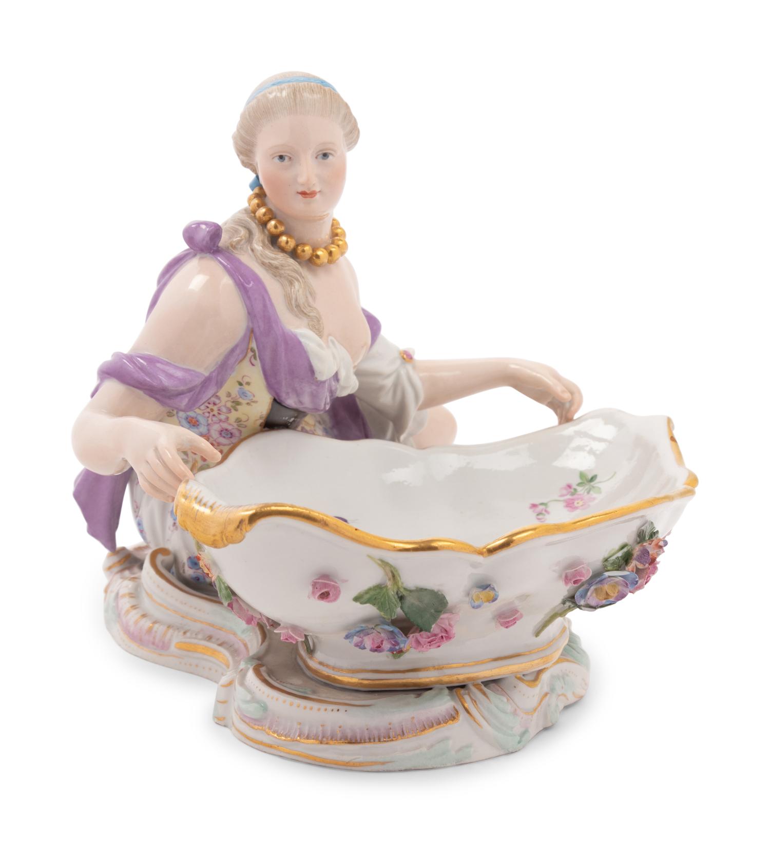 A Meissen Porcelain Sweetmeat Dish