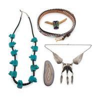 An Assortment of Southwestern-style Jewelry