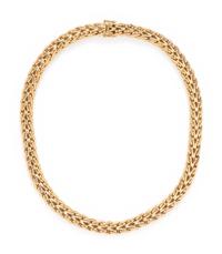 TIFFANY & CO., YELLOW GOLD NECKLACE