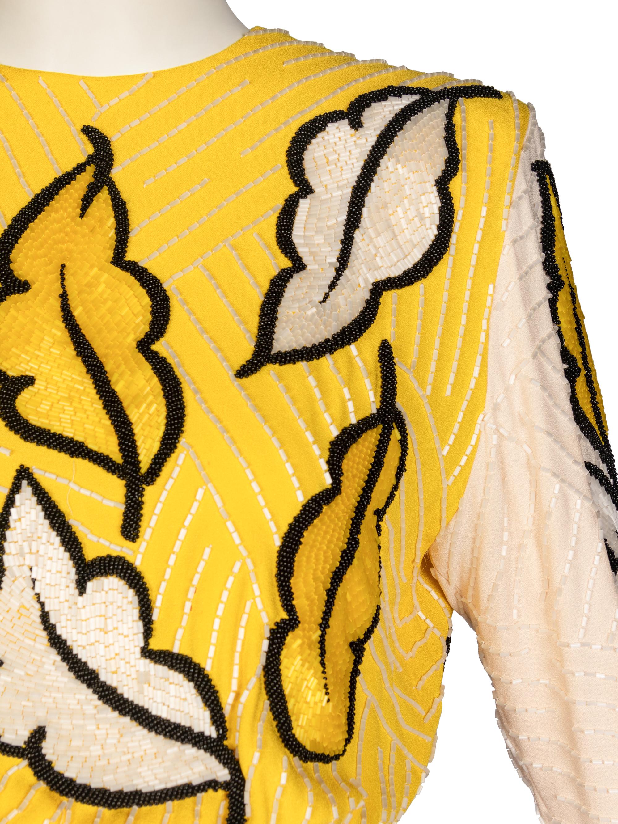 Galanos, Beaded Gown