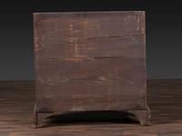 A Chippendale Figured and Shell-Carved Mahogany Slant Front Desk