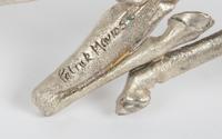 A Group of Five Patrick Mavros Silver Giraffes