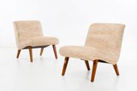 Pair of Lounge Chairs Knoll, USA