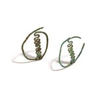 A Pair of Greek Bronze Earrings
