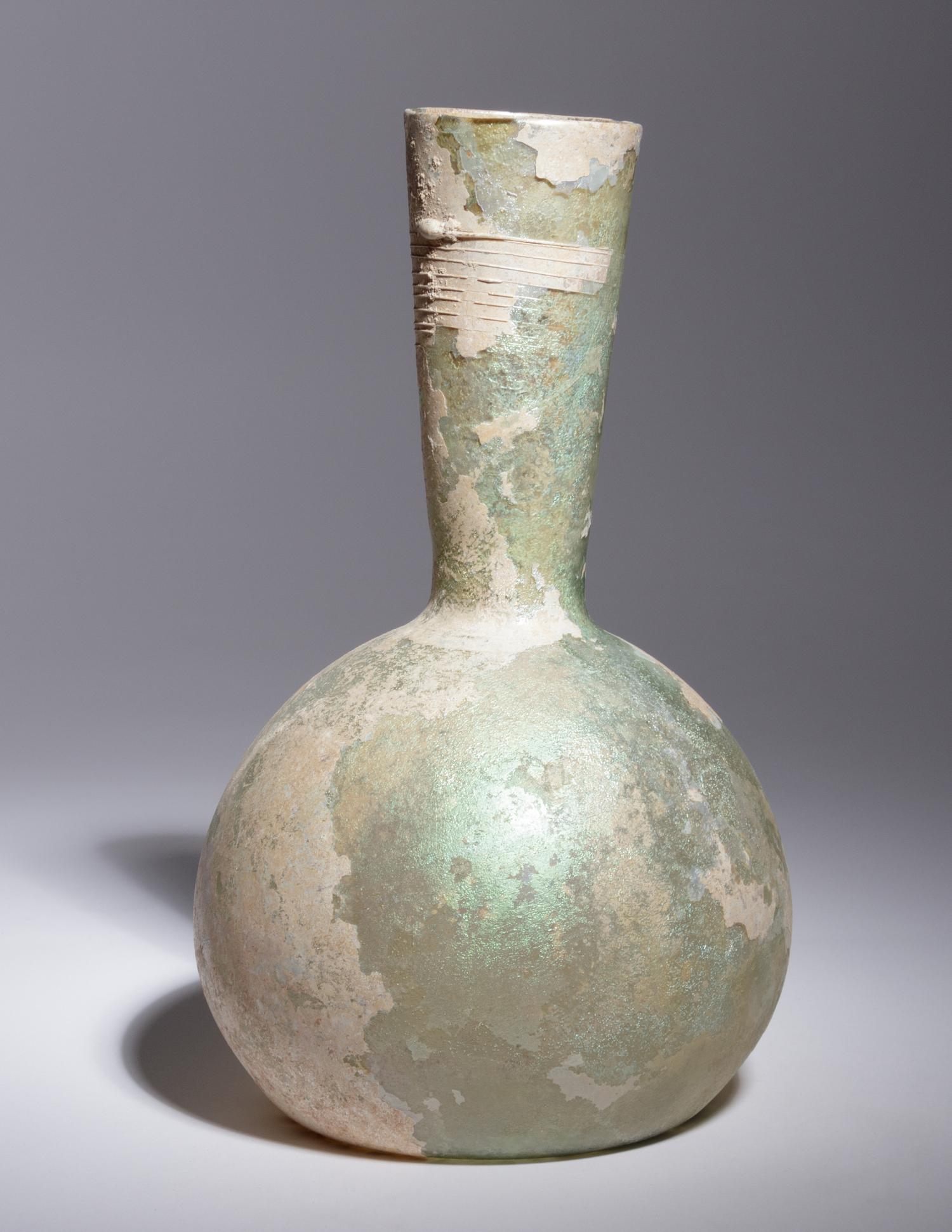 A Roman Glass Bottle