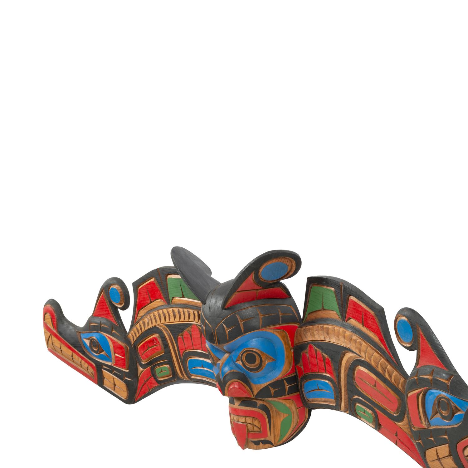 Carved Masks, Sisuitl, Two Headed Sea Serpent