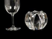 Seven Baccarat Glass Wine Stems