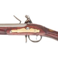 Contemporary American-Style Militia Fowler Flintlock Musket