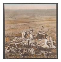[WESTERN AMERICANA]. HUFFMAN, L.A., photog. 8 collotypes with western and Native American subjects.
