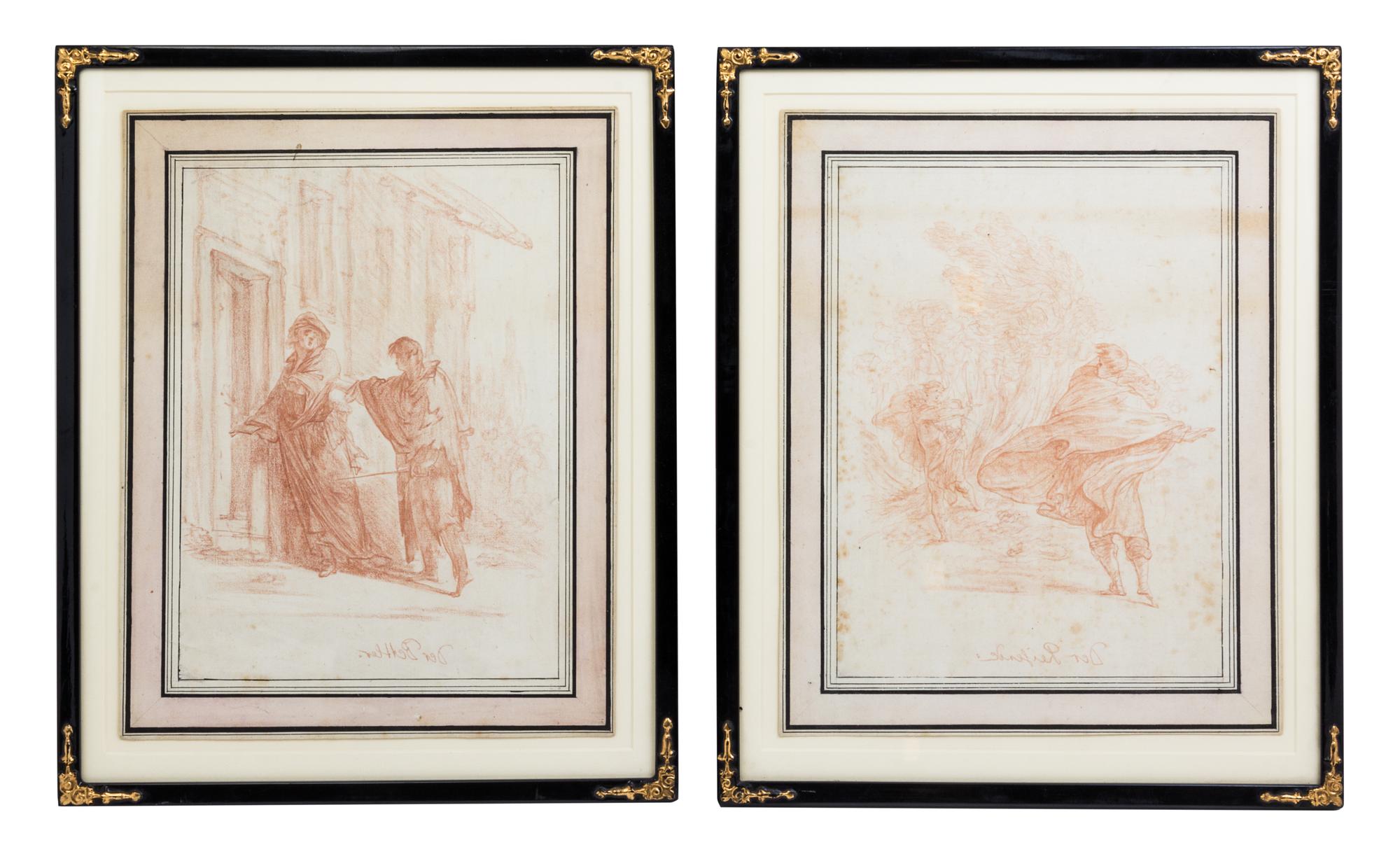 Artist Unknown, (Probably 19th century), Studies (two works)