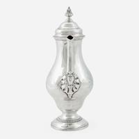 A silver coffeepot William Hollingshead (1728-1808), Philadelphia, PA, circa 1770