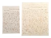 [WESTERN AMERICANA]. The Rosborough family archive, including letters relating to the California Gold Rush, the Modoc War, the Klondike Gold Rush, and early settlement and mining operations in Idaho Territory, Utah Territory, Nevada, and Texas.