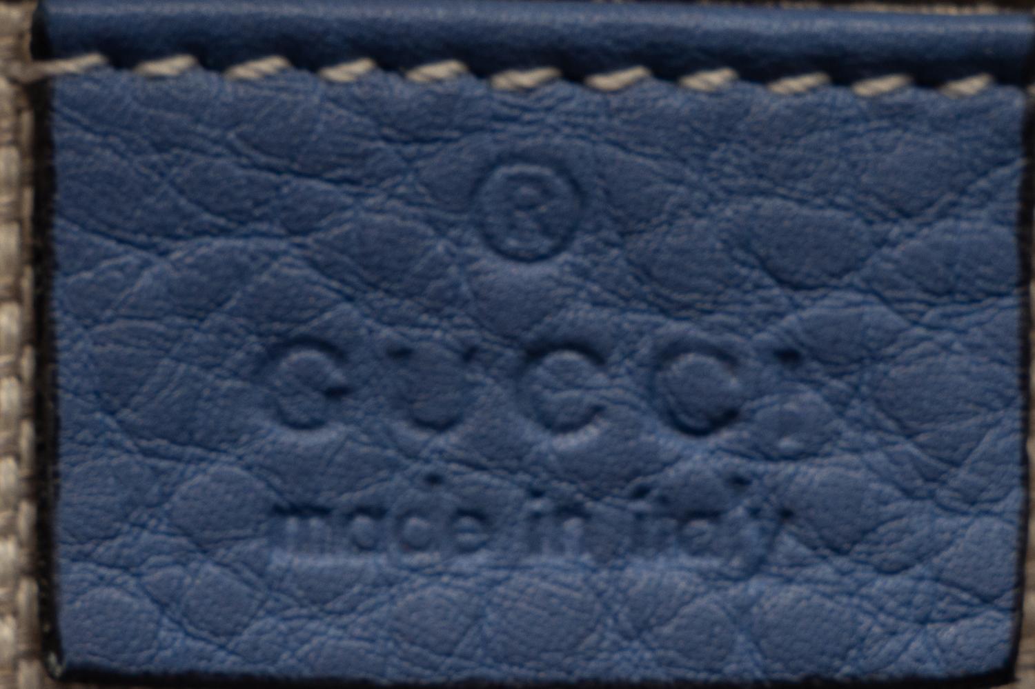 Gucci Soho Tassel Crossbody Bag in Blue