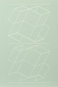 White Embossing on Gray: I-X (complete series)