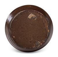 A Rare Double-Spouted Stoneware Grease Lamp, Attributed to Samuel Routson