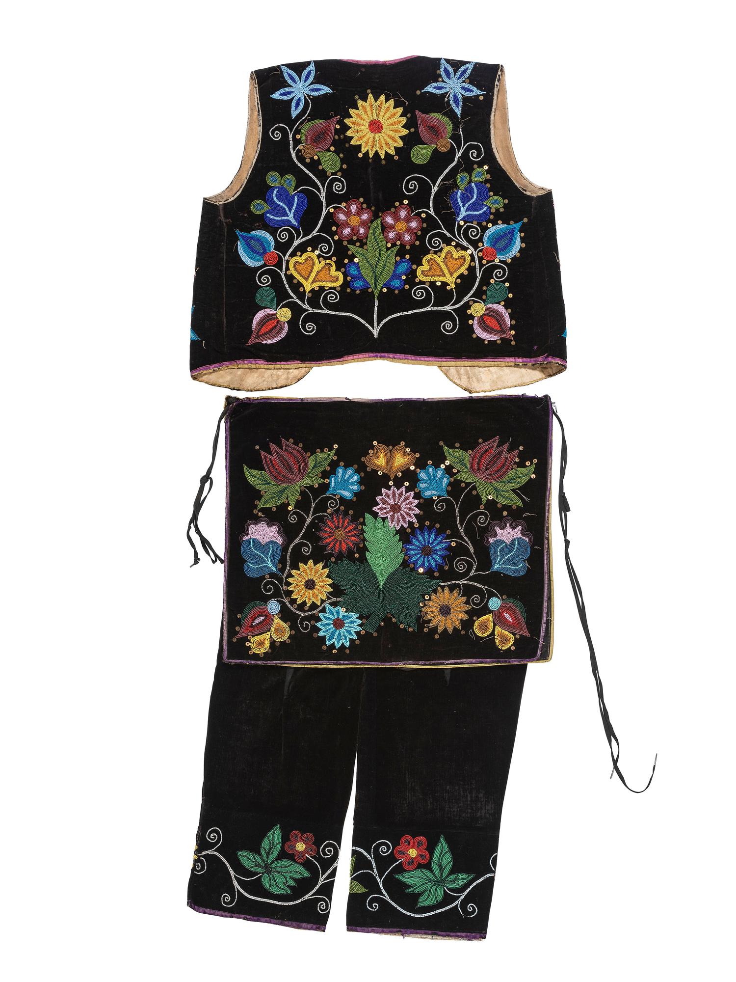 Anishinaabe Beaded Dance Outfit
