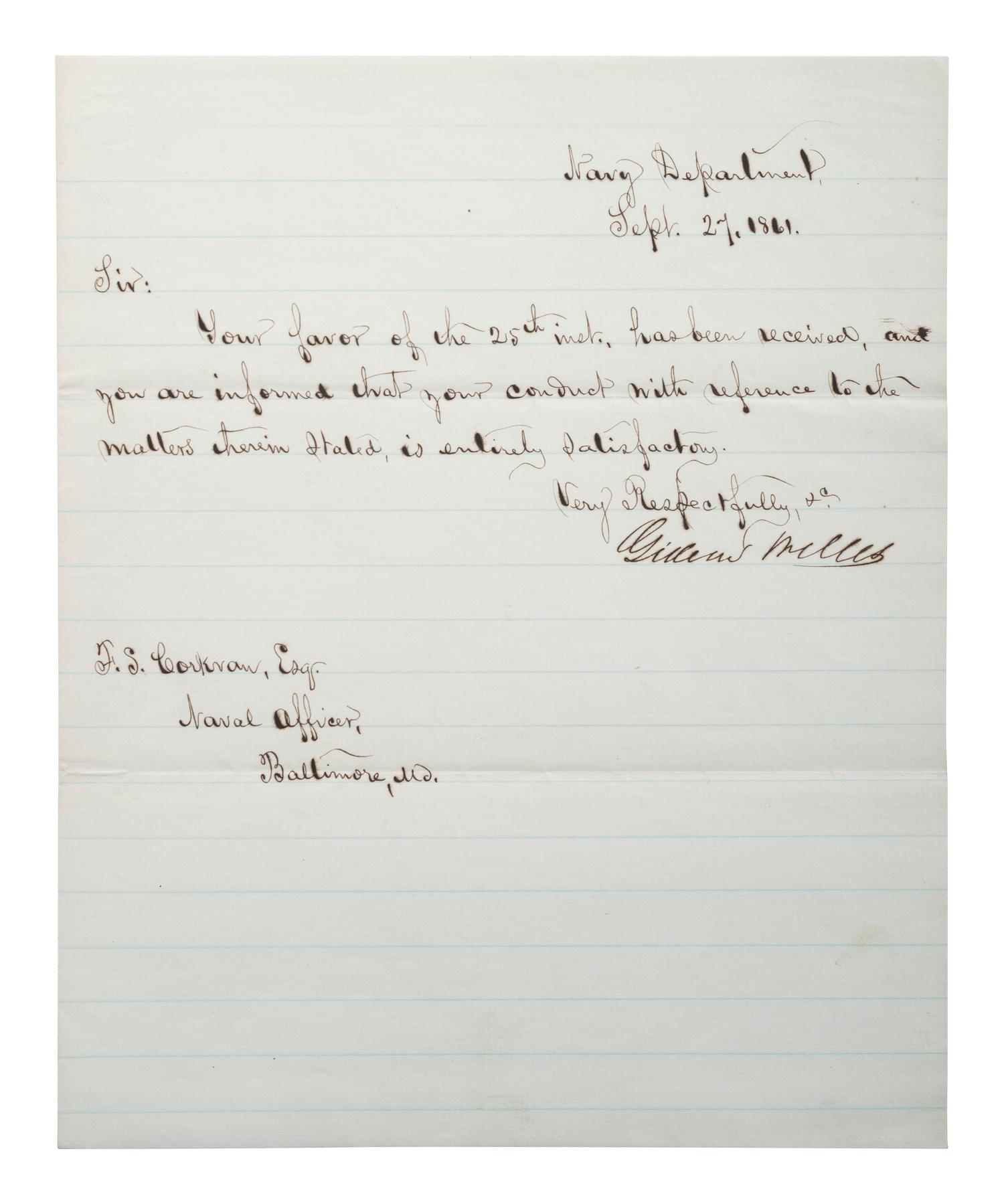 [SLAVERY & ABOLITION] -- [COCKRAN, Francis S. (1814-1886)]. Archive of letters to Maryland abolitionist and Underground Railroad supporter, comprising: