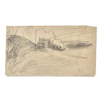 Camille Pissarro (Danish/French, 1830-1903) — Le Train