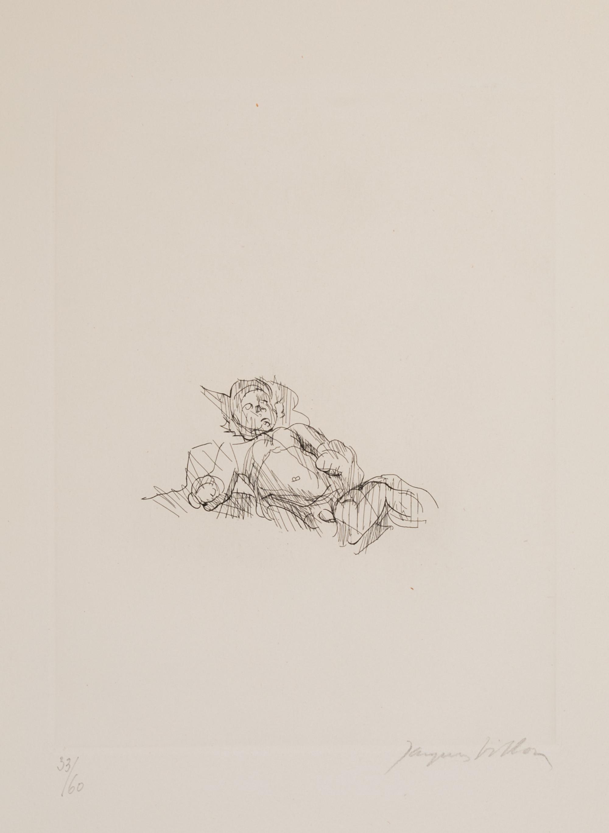 Jacques Villon, (French, 1875-1963), A group of five works: Hésiode, Les Travaux et les Jours: C'est à l'âge propice qu'il faut conduir