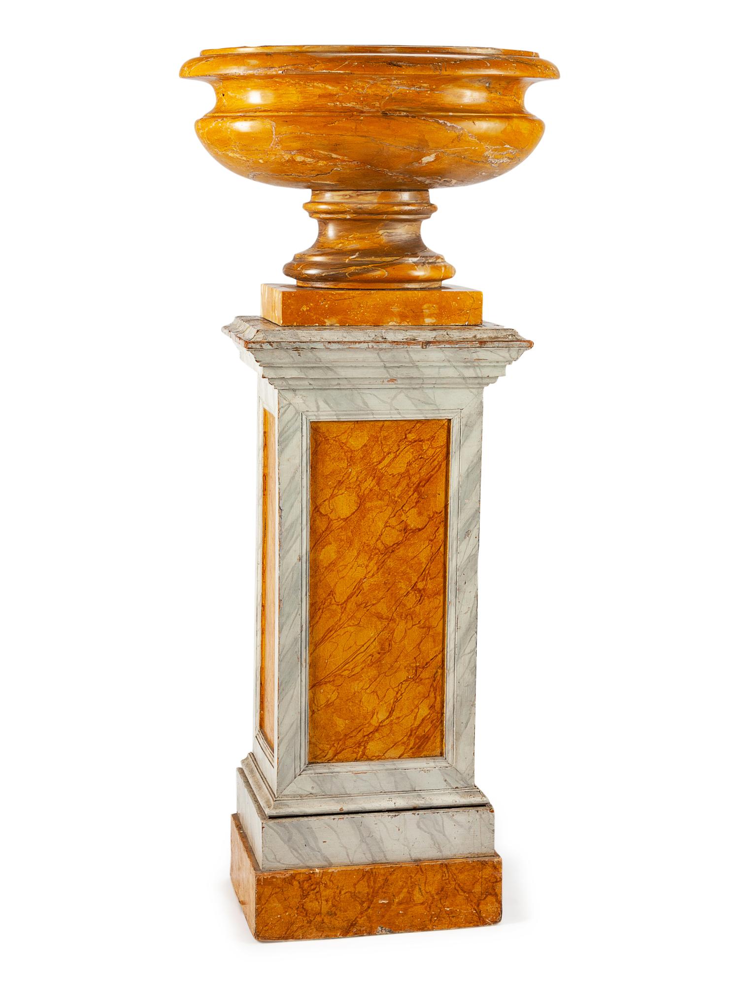 An Italian Marble Urn