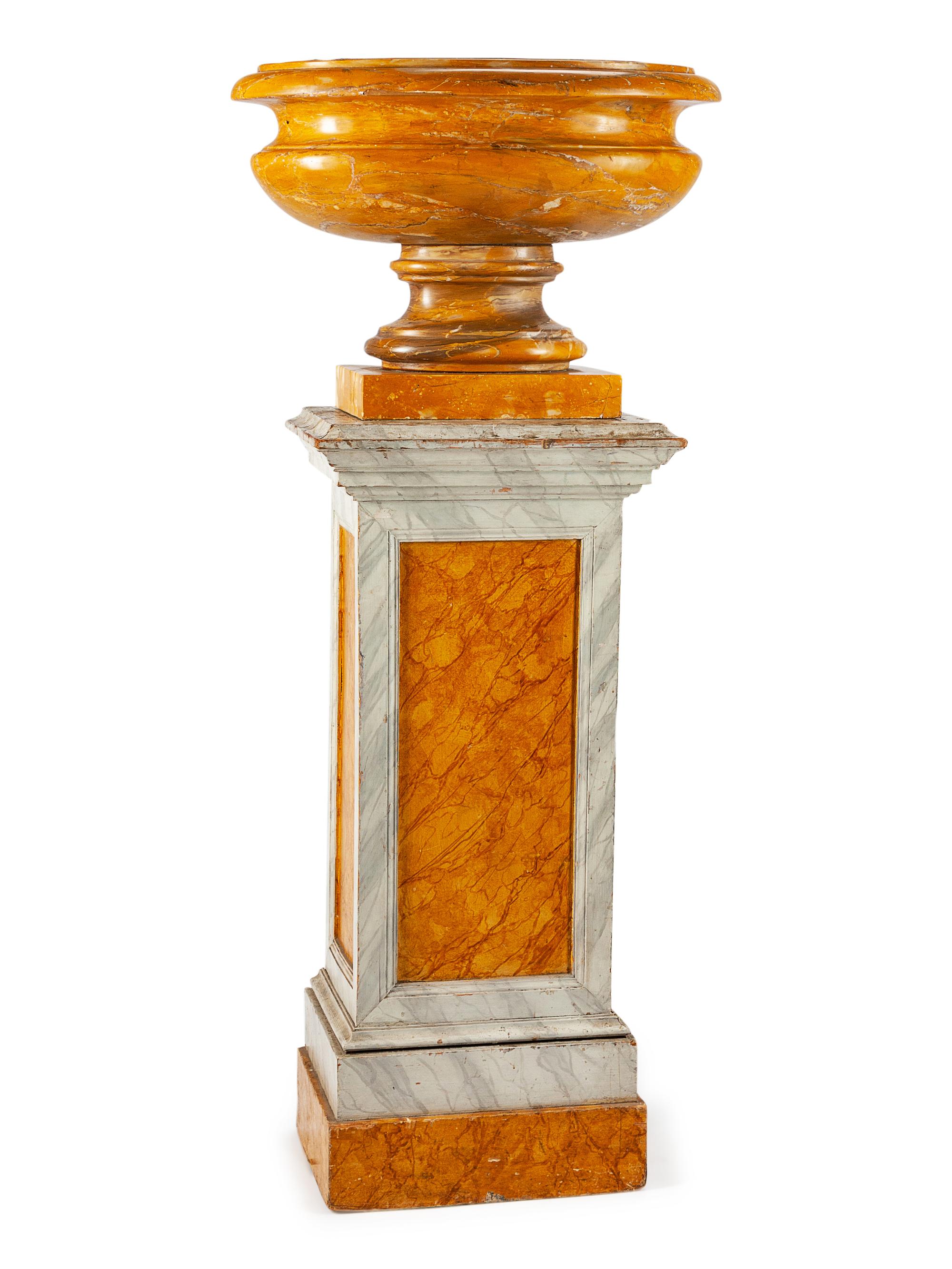 An Italian Marble Urn