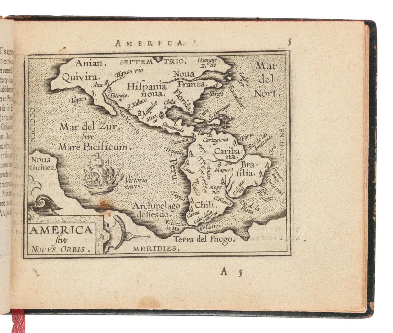 [MAPS & ATLASES]. ORTELIUS, Abraham (1527-1598). Abrege du Theatre d'Ortelius . Antwerp: Jean Baptiste Vrients, 1602.