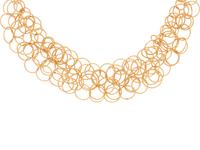 ROBERTO COIN, YELLOW GOLD 'MAURESQUE' NECKLACE