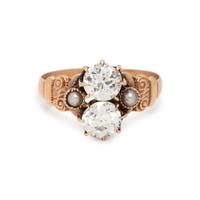 ANTIQUE, DIAMOND RING