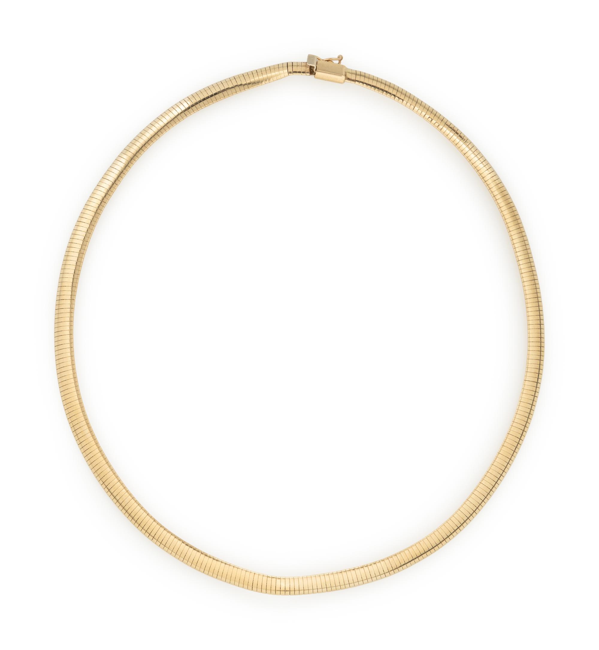 YELLOW GOLD NECKLACE