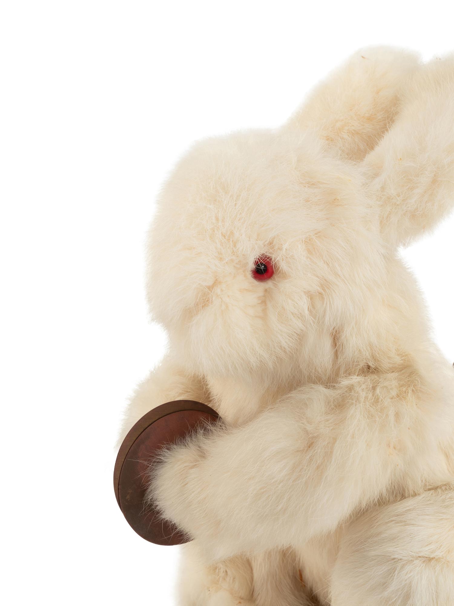 A Cymbal Playing Rabbit Automaton
