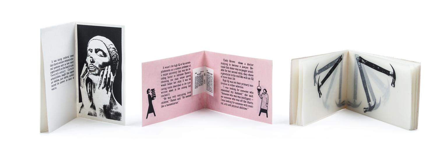 (ARTISTS BOOKS, MINIATURE) A group of 17 miniature books.