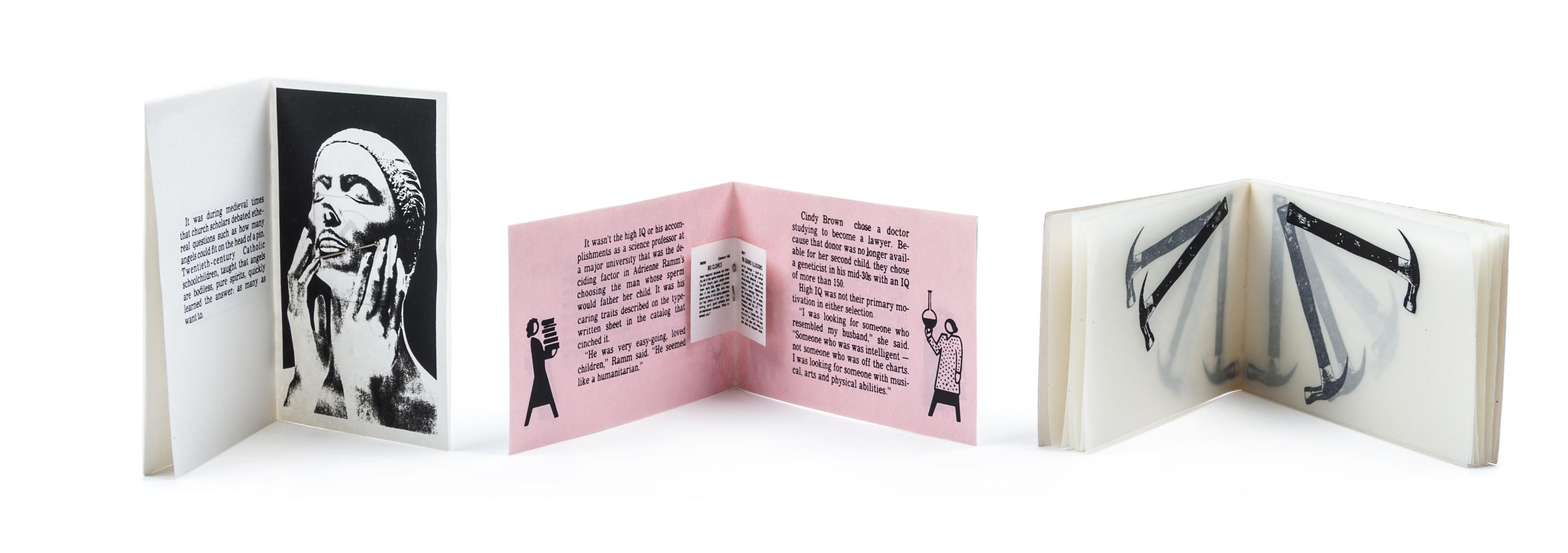 (ARTISTS BOOKS, MINIATURE) A group of 17 miniature books.