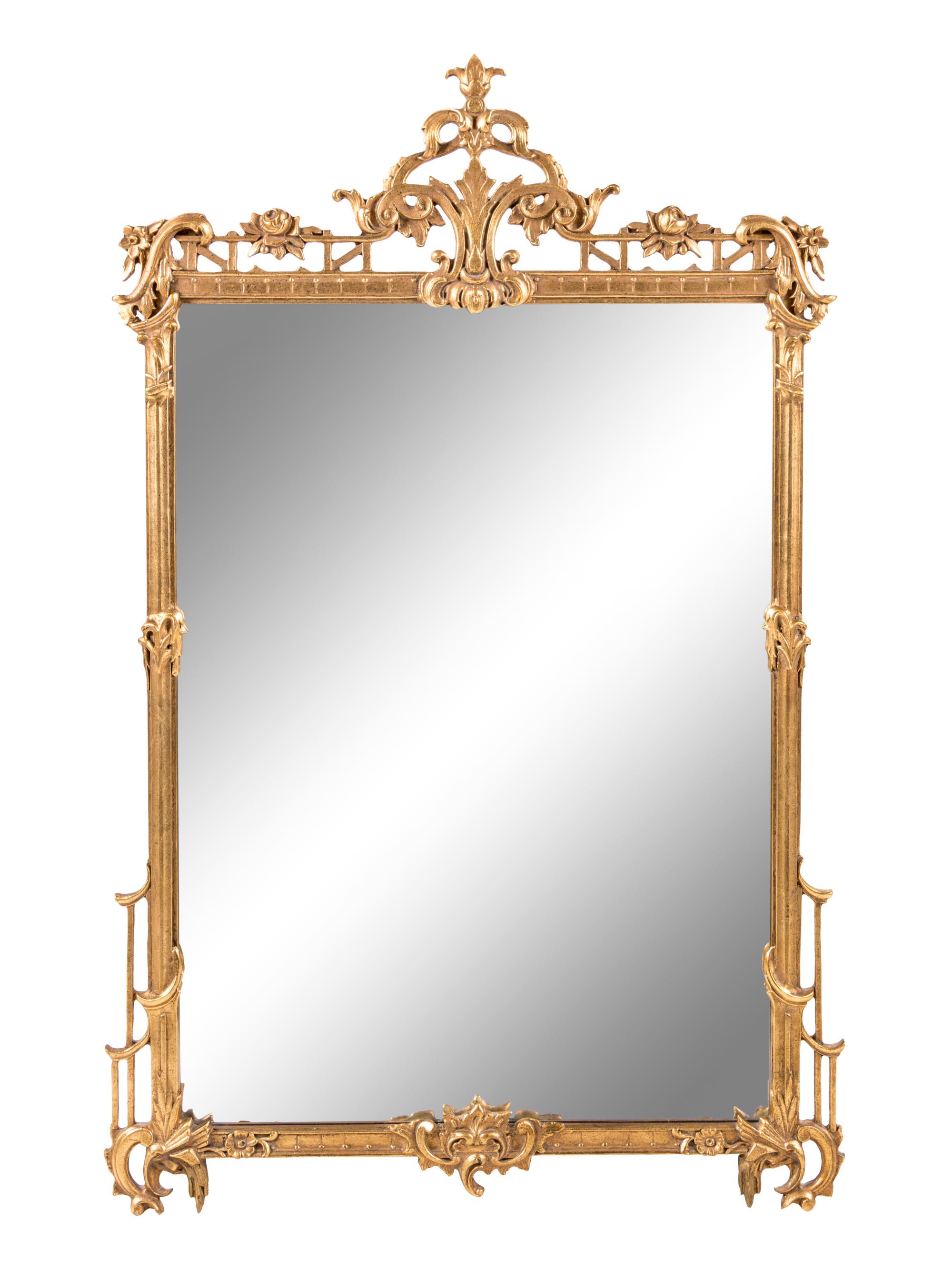 A George III Style Giltwood Mirror — 20TH CENTURY