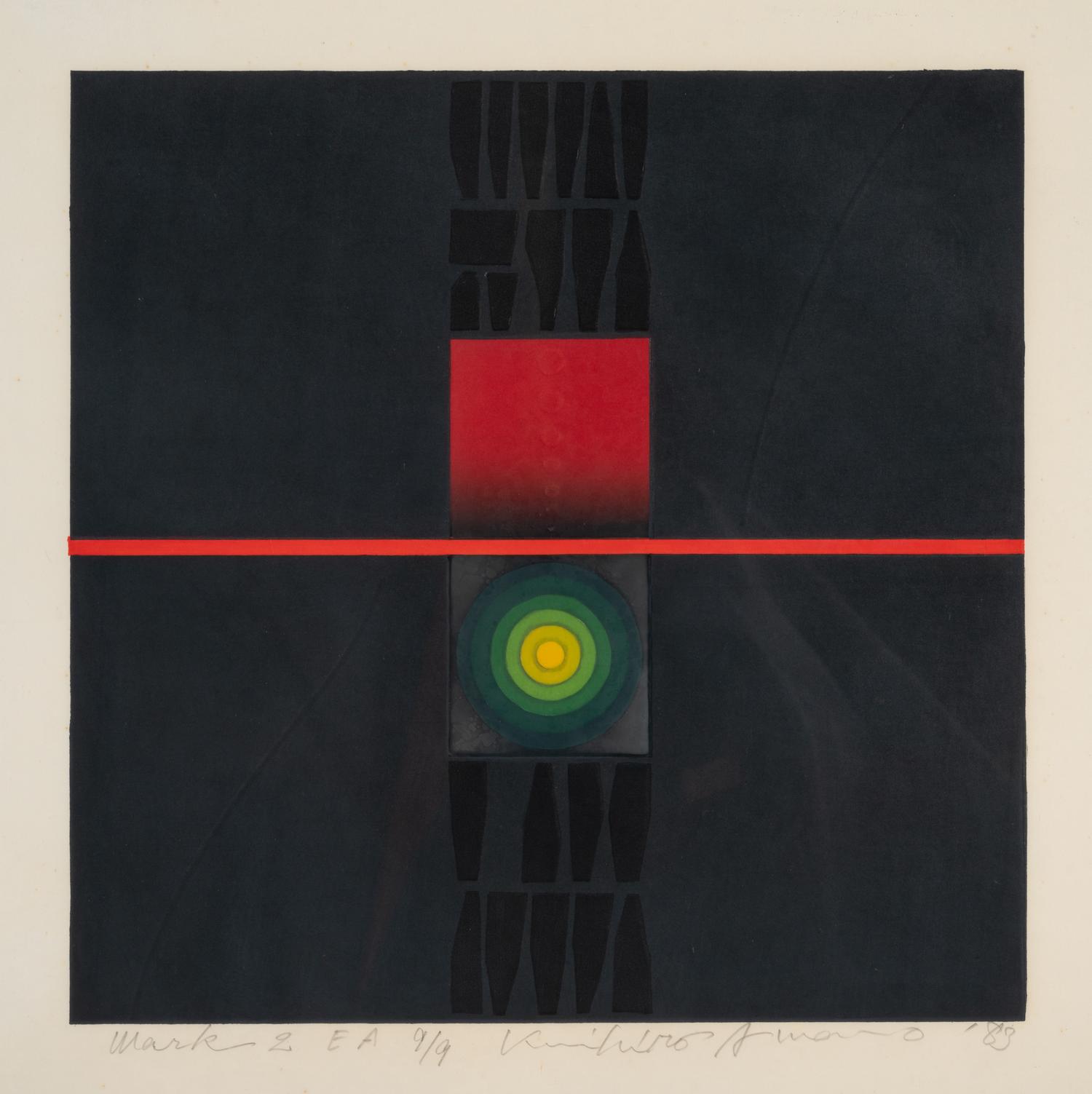 A Poor King 1 , 1979 and Work 2 , 1983 (Pair of Works)